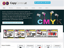 Tablet Screenshot of copycenter.at
